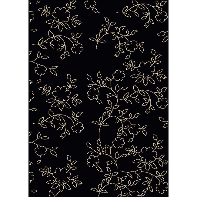 Impressions Black Area Rug (79 X 11)