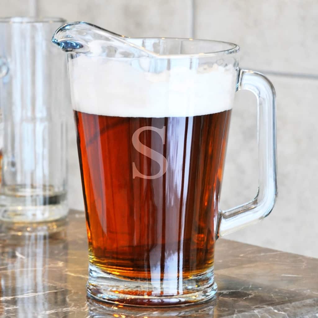 Personalized All Purpose Glass Pitcher