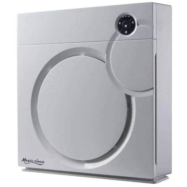 Sumpentown AC-7014W White HEPA Air Purifier with Ion Flow Technology