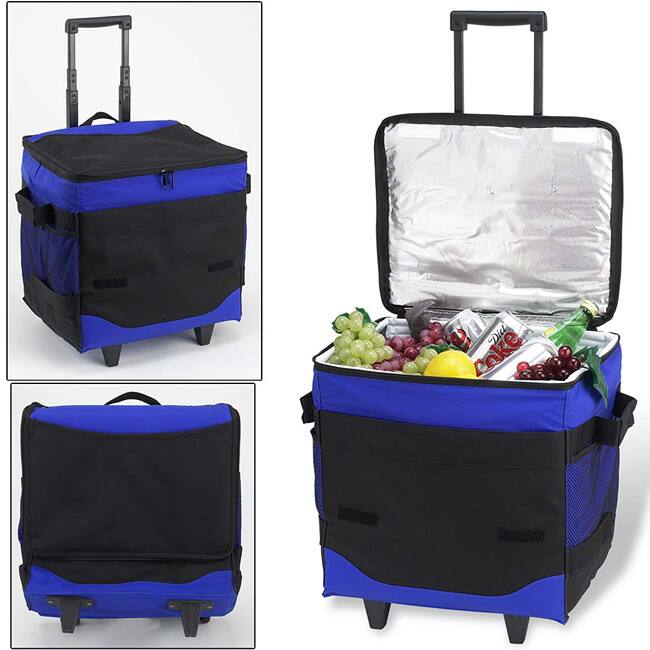 Picnic at Ascot 60-can Collapsible Rolling Cooler