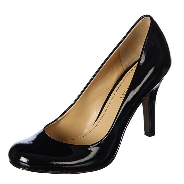 Nine West Women's 'Ambitious' Black Patent Pumps - Free Shipping Today ...
