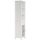 Veranda Bay White Linen Tower by Elegant Home Fashions - Thumbnail 1