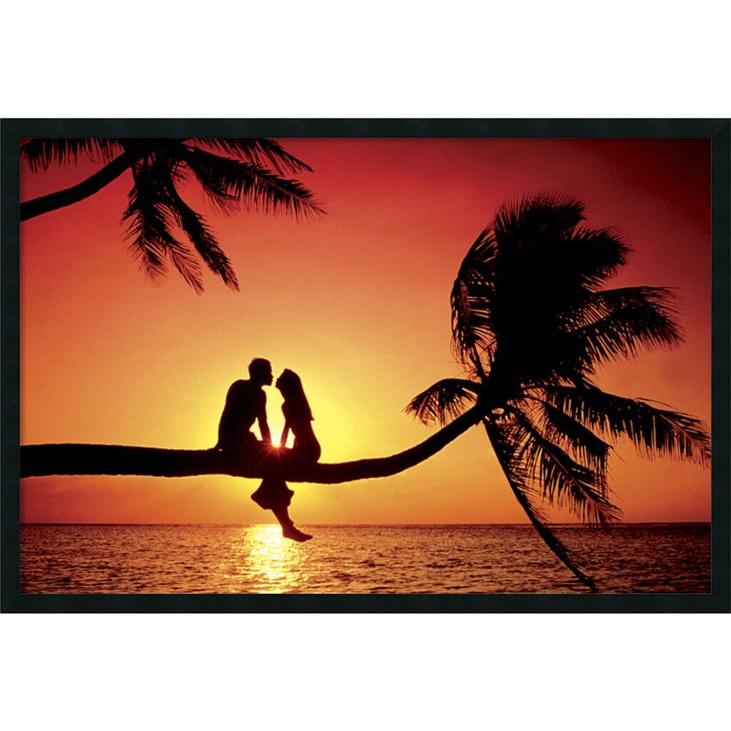 Framed Art Print Summer Love 38 x 26-inch