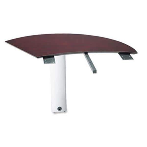 Shop Mayline Napoli Curved Desk Left Extension For Use With Desks