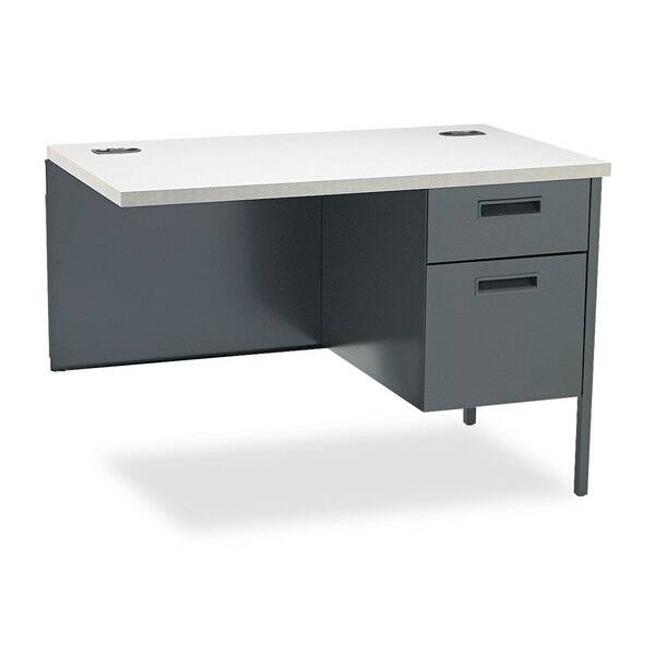 Shop Hon Metro Classic Workstation Return Right 42 Inch Wide X 24