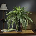 Silk 28-inch Potted Boston Fern