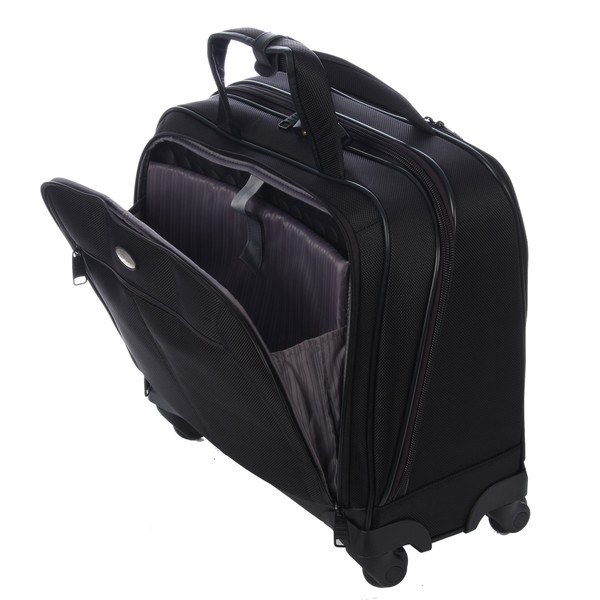 Samsonite Black Silhouette 11 Spinner Carry on Tote Bag  