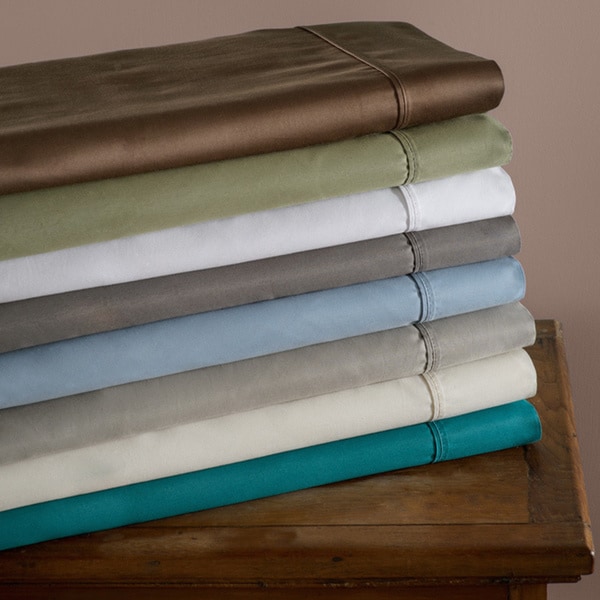 Cotton Blend Sateen 600 Thread Count Split King Wrinkle resistant