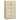 HON 600 Series 5-drawer Putty Lateral File