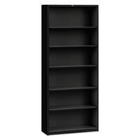 Shop Tennsco 6-shelf Metal Putty Bookcase - Free Shipping ...