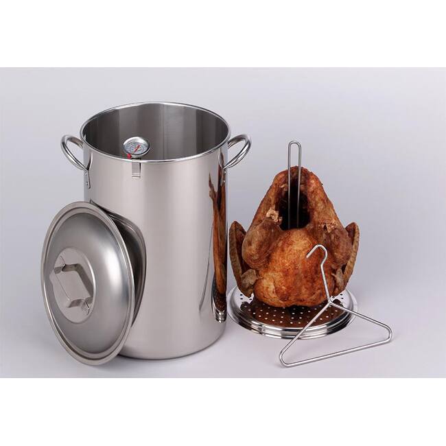 King Kooker 26-quart Stainless Steel Turkey Pot