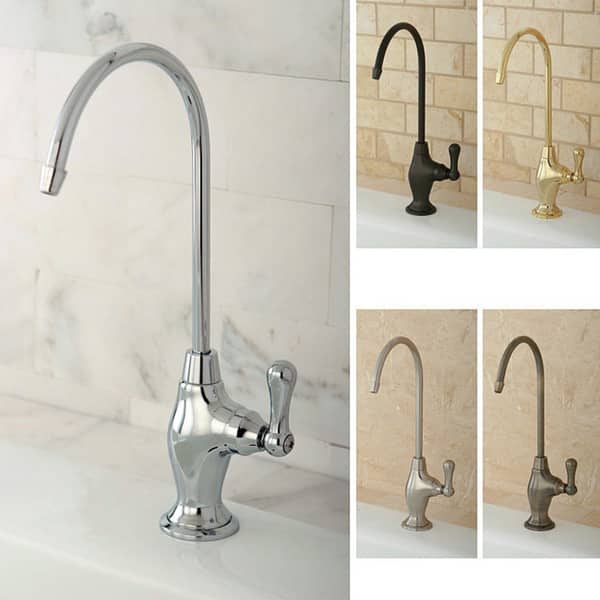 Shop Brushed Nickel Single Handle Brass Water Filter Faucet