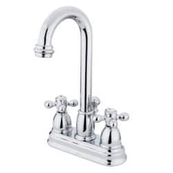Kingston Brass Chrome High Arc Bathroom Faucet