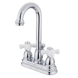 Kingston Brass Chrome High Arc Bathroom Faucet