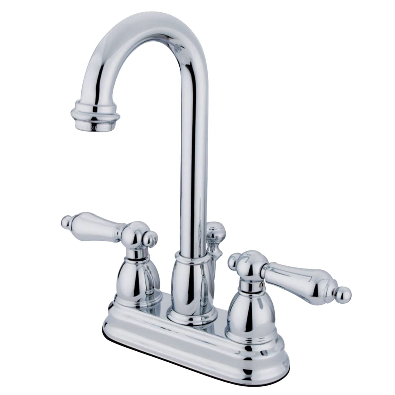 Kingston Brass Chrome High Arc Bathroom Faucet