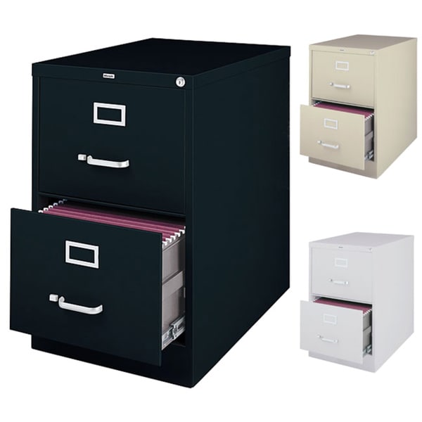 Hirsh 25-inch Deep 2-drawer Legal-size Commercial Vertical ...