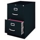 preview thumbnail 2 of 3, Hirsh 2-drawer Legal-size Commercial Vertical File Cabinet Black