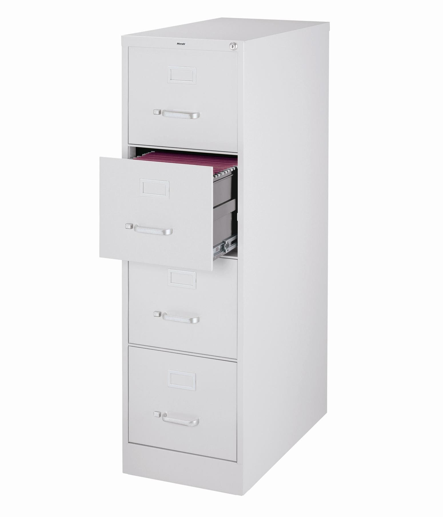 Shop Hirsh 25 Deep 4 Drawer Letter Size Commercial Vertical File