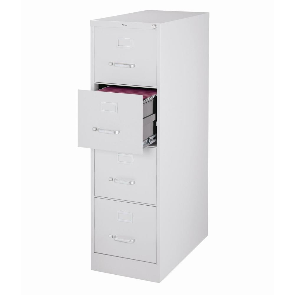 Home Office Furniture Light Grey Global Office 4 Drawer Vertical