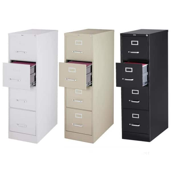 Shop Hirsh 25 Deep 4 Drawer Letter Size Commercial Vertical File