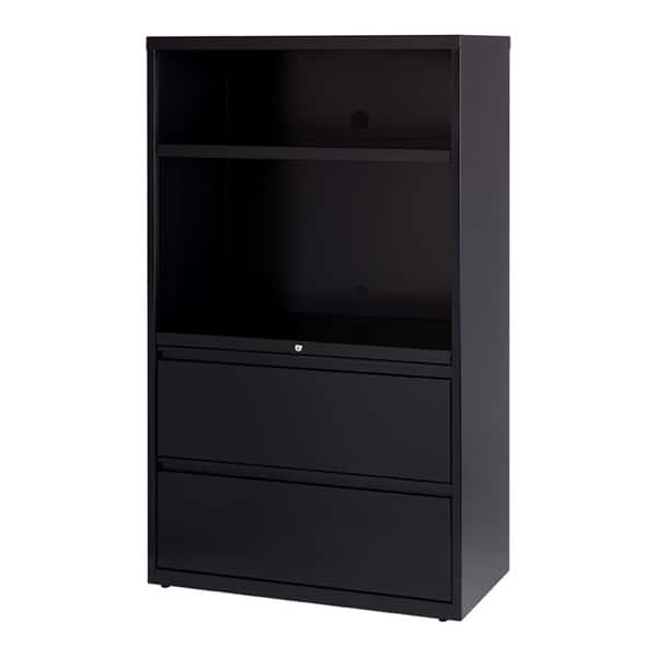 Hirsh Hl8000 Combo Lateral File Cabinet 36 Wide 2 Drawer Hirsh Hl8000 Combo Lateral File Cabinet