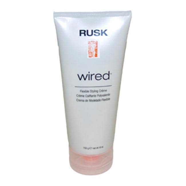 Rusk Wired Unisex 6 ounce Flexible Styling Creme  