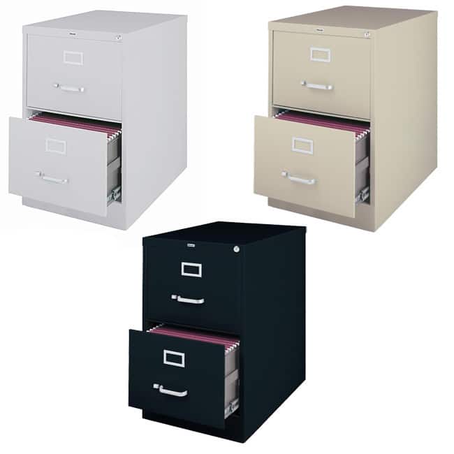 Hirsh 26.5-inch Deep 2-drawer Legal-size Commercial Vertical File Cabinet