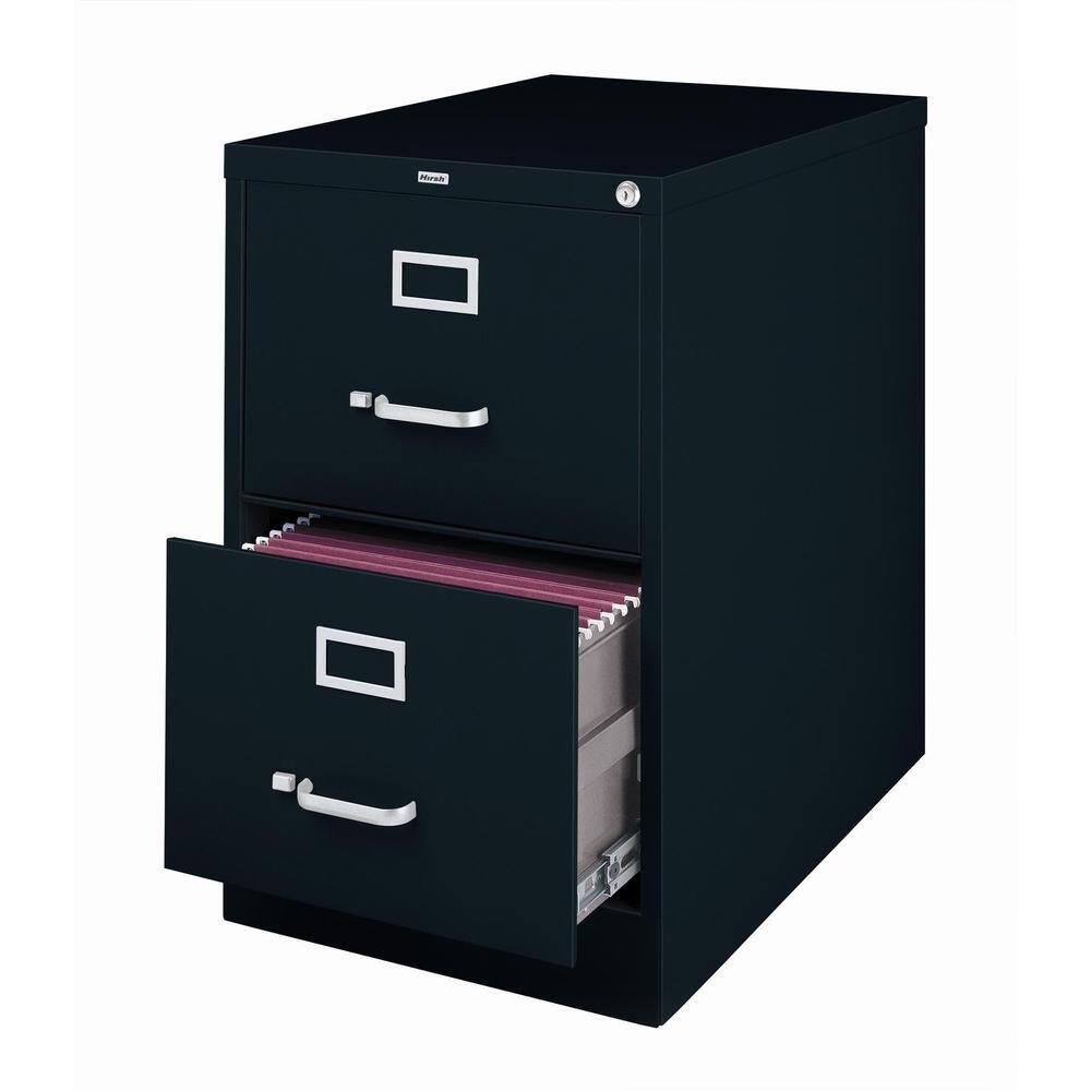 Shop Hirsh 26 5 Inch Deep 2 Drawer Legal Size Commercial Vertical File Cabinet Overstock 5862826 Black