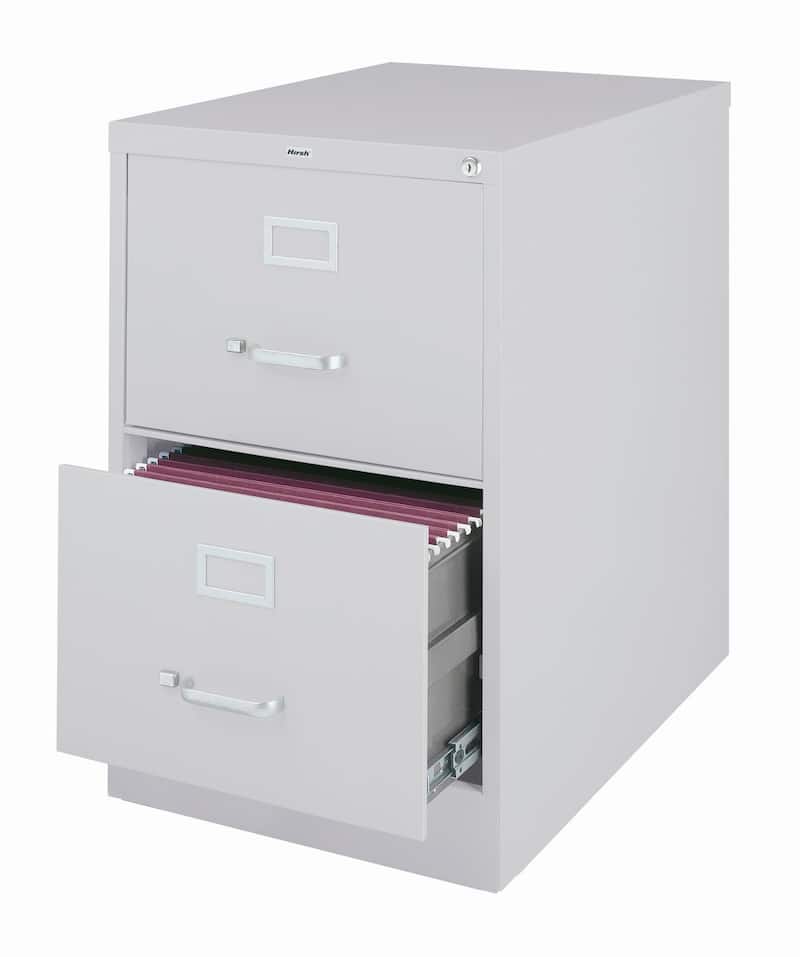 Hirsh 26.5-inch Deep 2-drawer Legal-size Commercial Vertical File Cabinet
