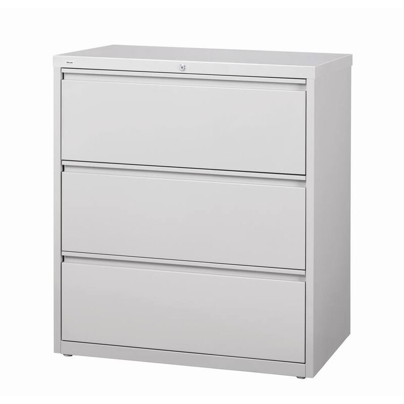 Hirsh HL10000 Series 3-drawer Commercial Lateral File Cabinet