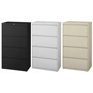 Hirsh HL10000 Commercial 4-drawer Lateral File Cabinet