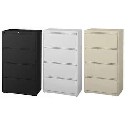 Hirsh HL10000 Commercial 4-drawer Lateral File Cabinet