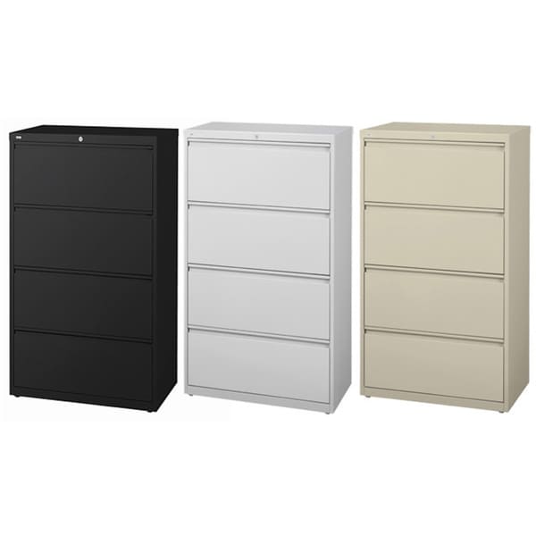 Hirsh HL10000 Commercial 4-drawer Lateral File Cabinet
