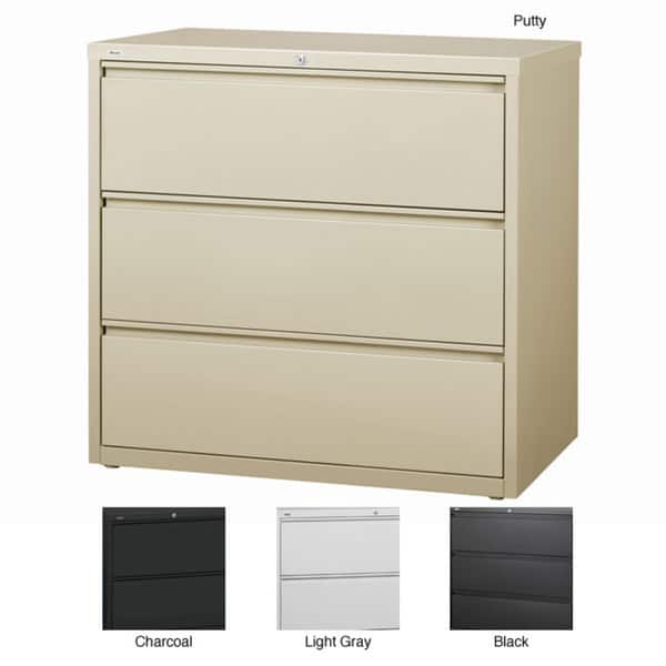 Shop Hirsh Hl10000 Series 42 Inch Wide 3 Drawer Commercial Lateral