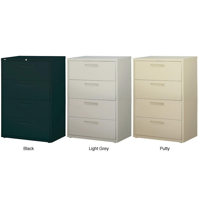 Hirsh HL5000 Series 36-inch wide 4-drawer Commercial Lateral File Cabinet