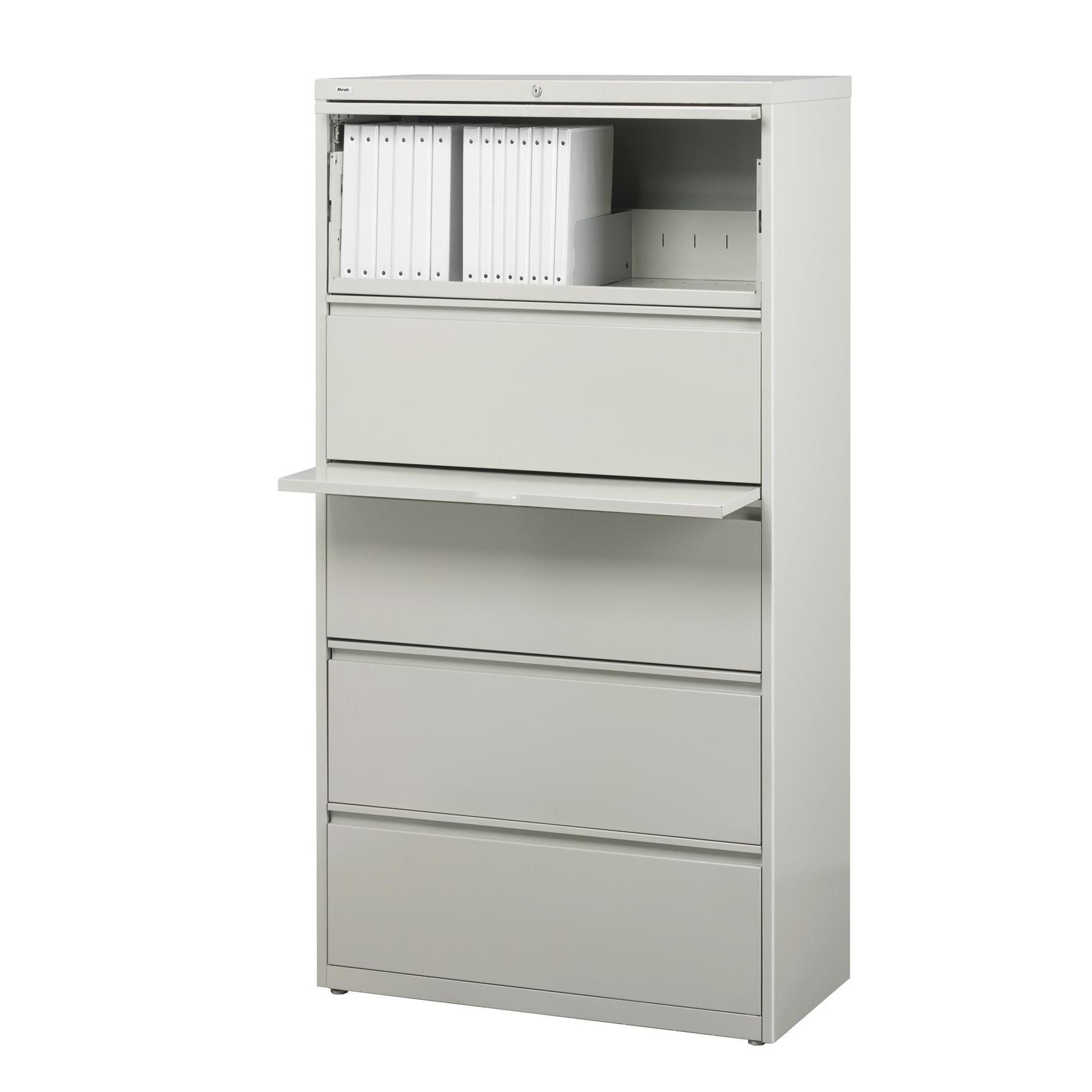 Shop Hirsh Hl10000 Commercial Lateral File Cabinet 30 Wide 5 Drawer Overstock 5862840