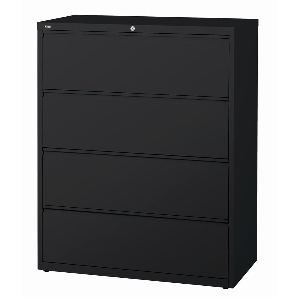 Black Office Dimensions Commercial Grade 42 Wide 3 Drawer Lateral File Cabinet