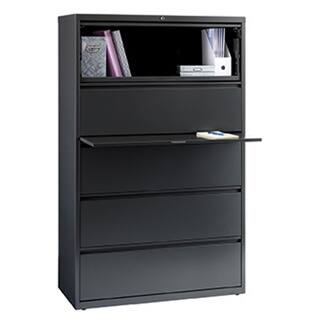 Hirsh HL10000 Series 42-inch Wide 5-drawer Commercial Lateral File Cabinet