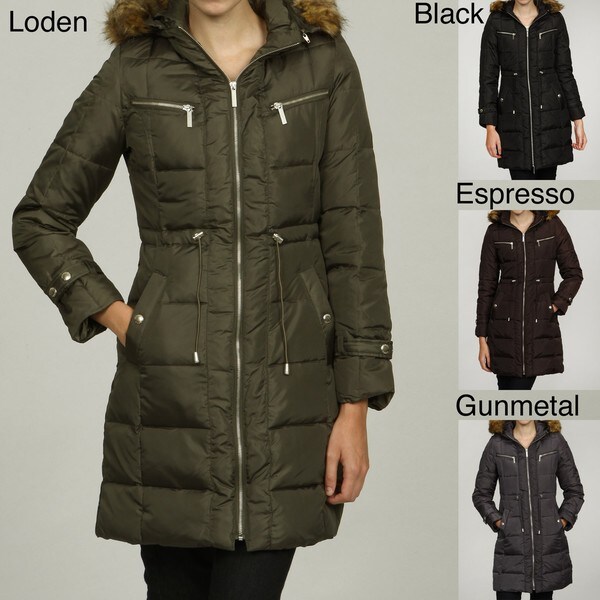 michael kors parka olive