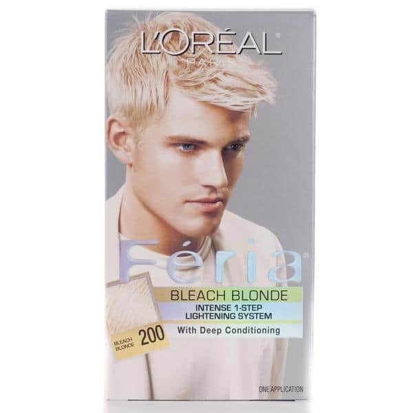 Shop L Oreal Feria 200 Bleach Blonde Hair Color Pack Of 4