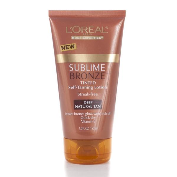 Shop L'Oreal 5ounce Sublime Bronze Deep Natural SelfTanning Lotions