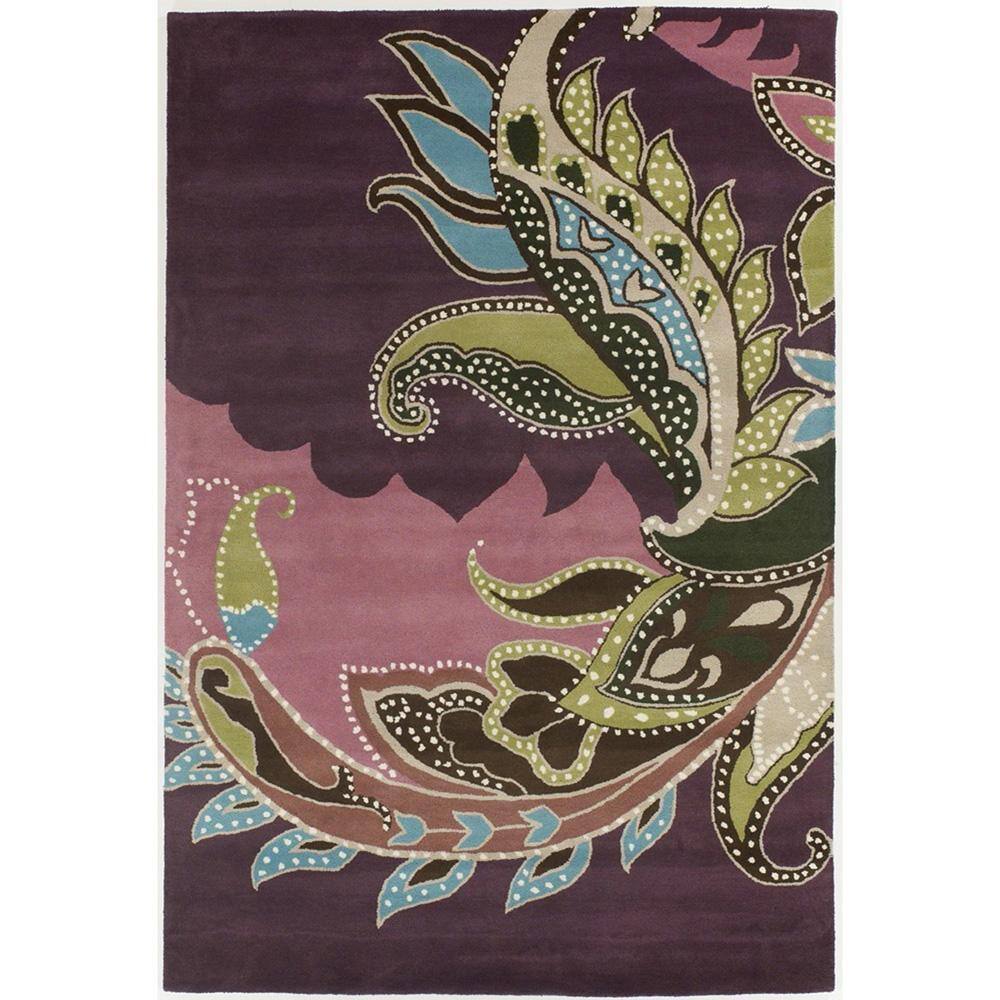 Hand-tufted INT New Zealand Wool Rug (5' x 7'6)