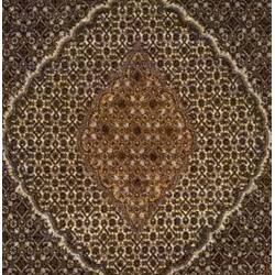 HERAT ORIENTAL Handmade 6'7 X 9'8 One-of-a-Kind Persian Tabriz Wool Rug - 6'7 x 9'8