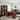 Bush Furniture Saratoga Executive Desk, Lateral File Cabinet and Two 5 Shelf Bookcases in Harvest Cherry