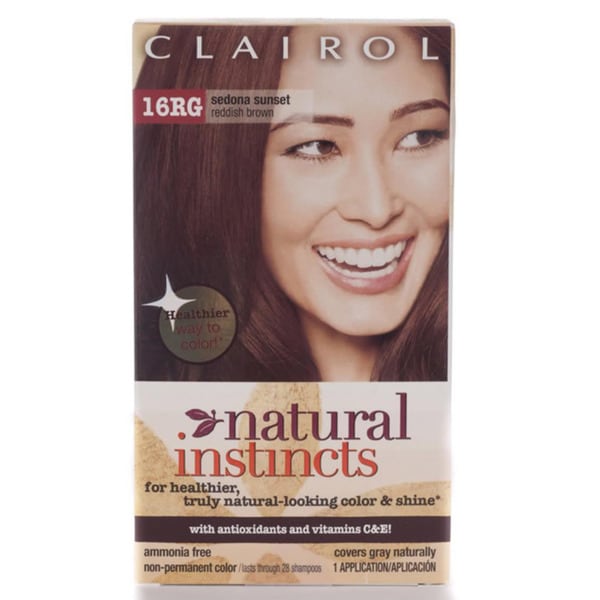 Clairol Natural Instincts Haircoloring #16RG Sedona Sunset ...