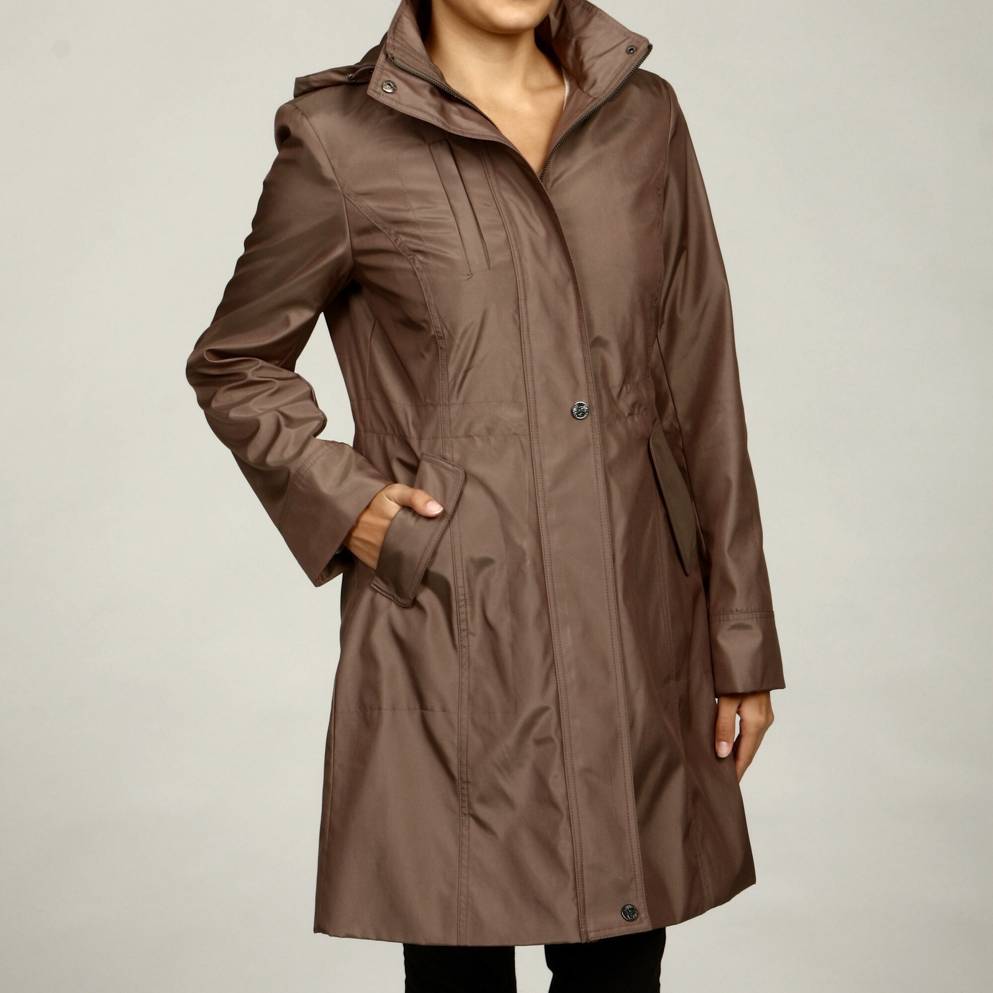 anne klein rain jackets