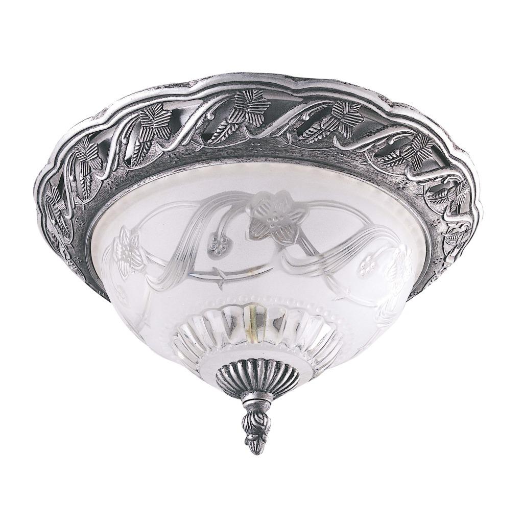 Shop Transitional 2-light Antique Pewter Flush-mount Fixture - Free