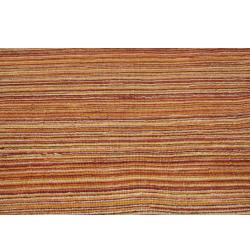 Shop Hand-knotted Mediterranean Orange Stripe Wool Rug (6' x 9') - 6' x ...