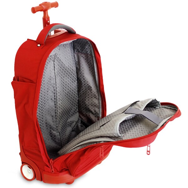 j world 20 inch rolling backpack