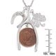 preview thumbnail 5 of 6, American Coin Treasures Lucky Irish Penny Wish Bone Necklace